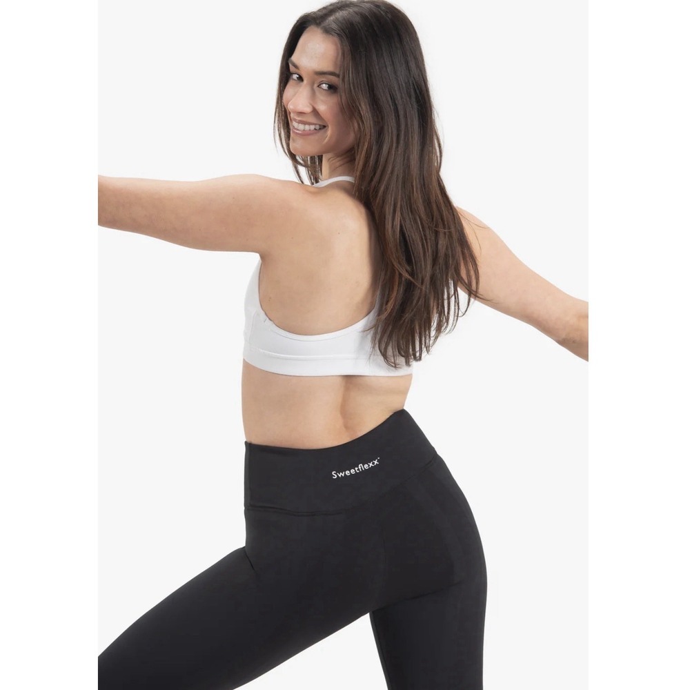 Sweetflexx Full Flexx Hi-Rise Front + Booty Resistance Leggings Size 8 NWT NEW - Picture 2 of 9